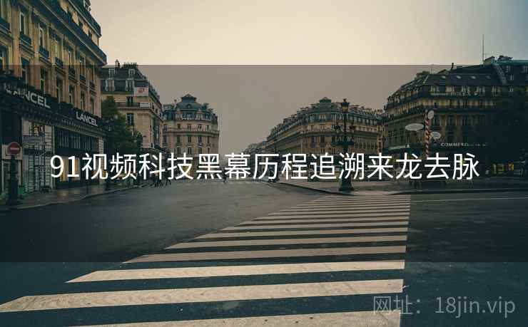 91视频科技黑幕历程追溯来龙去脉