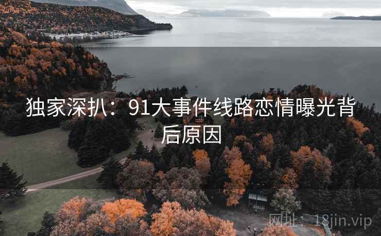 独家深扒：91大事件线路恋情曝光背后原因