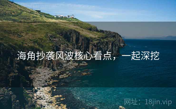 海角抄袭风波核心看点，一起深挖