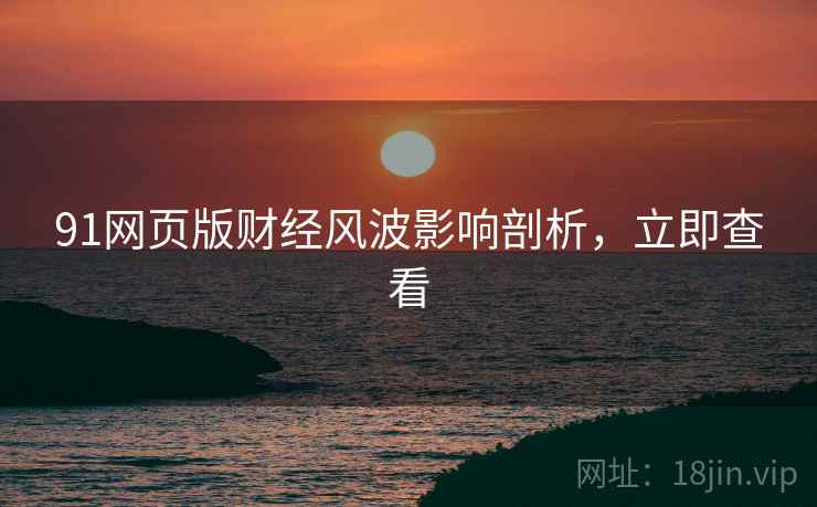 91网页版财经风波影响剖析，立即查看